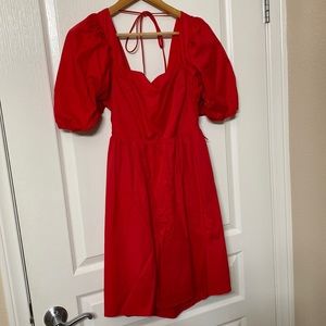 Wayf Open Back Dress